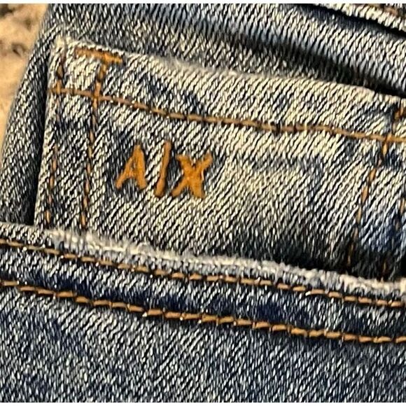 A|X Armani Exchange Women's, J45 Cigarette Super Skinny Mid-Rise Jeans - Picture 4 of 8
